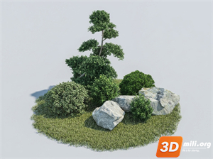 Mini Garden Skp Files 